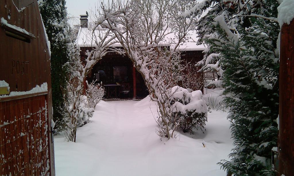 Norwegisches Holzhaus Neuruppin Exterior foto