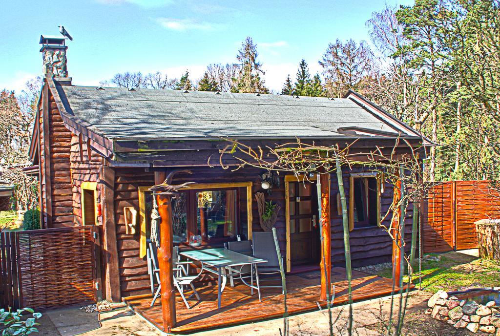 Norwegisches Holzhaus Neuruppin Exterior foto